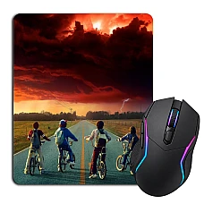 Mouse pad with print Stranger Things Universe