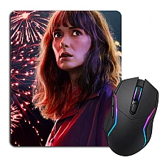 Mouse pad with print Stranger Things Joyce Byers