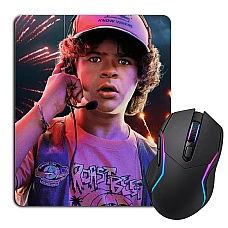 Mouse pad with print Stranger Things Dustin Henderson