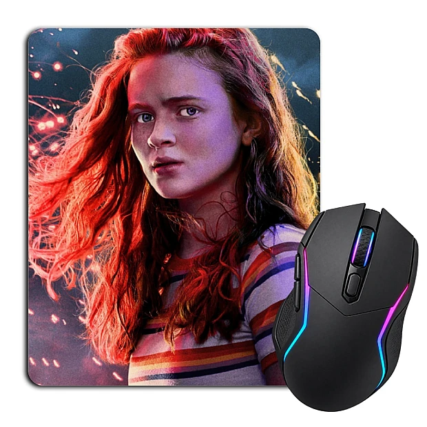 Mouse pad with print Stranger Things Max Mayfield