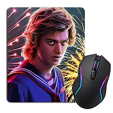 Mouse pad with print Stranger Things Steve Harrington