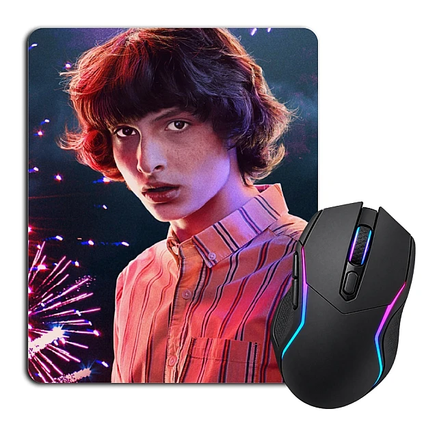 Mouse pad with print Stranger Things Mike Wheeler
