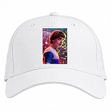 Baseball cap with Print Stranger Things Will Byers - white