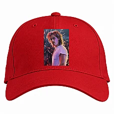 Кепка з принтом Дуже Дивні Справи Біллі Харгров - червона
