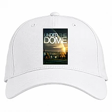Baseball cap with Print Under The Dome Print - white