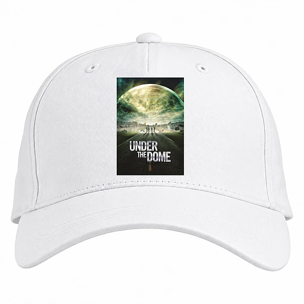 Baseball cap with Print Under The Dome Theme - white