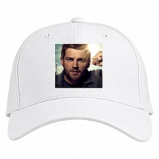Baseball cap with Print Under The Dome Dale Barbara - white