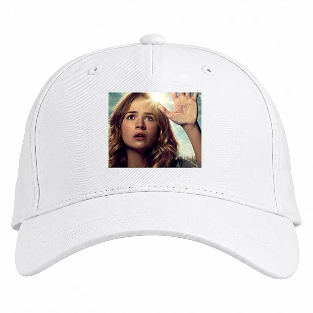 Baseball cap with Print Under The Dome Angie Mcalister - white