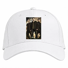 Baseball cap with Print Supernatural Heroes - white