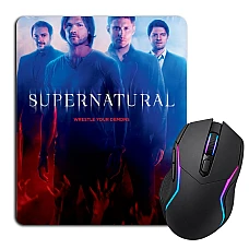 Mouse pad with print Supernatural Main Theme