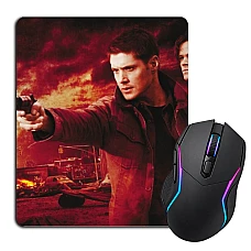 Mouse pad with print Supernatural Main Heroes