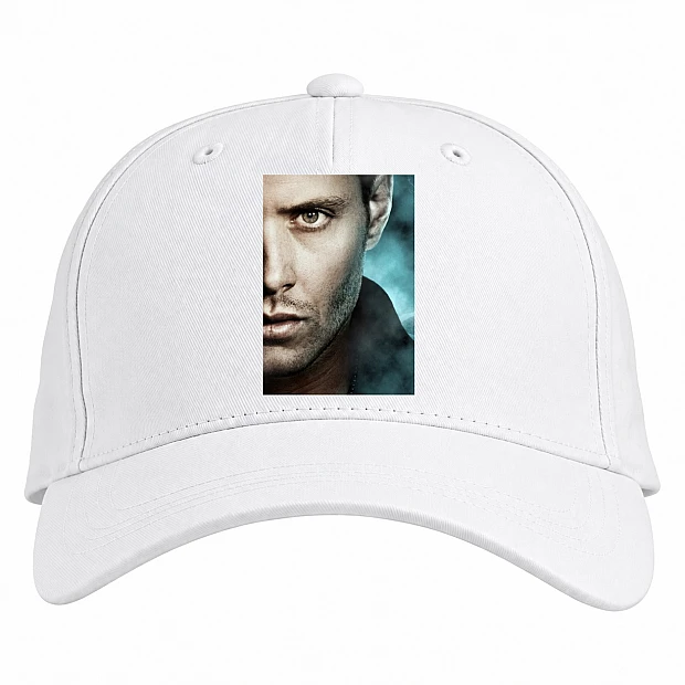 Baseball cap with Print Supernatural Dean Winchester Print - white