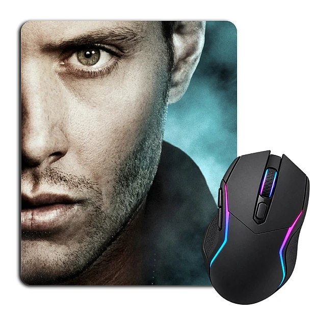 Mouse pad with print Supernatural Dean Winchester Print
