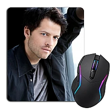 Mouse pad with print Supernatural Castiel