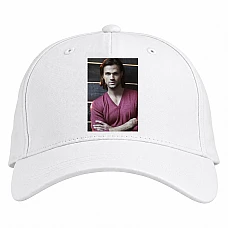 Baseball cap with Print Supernatural Sam - white