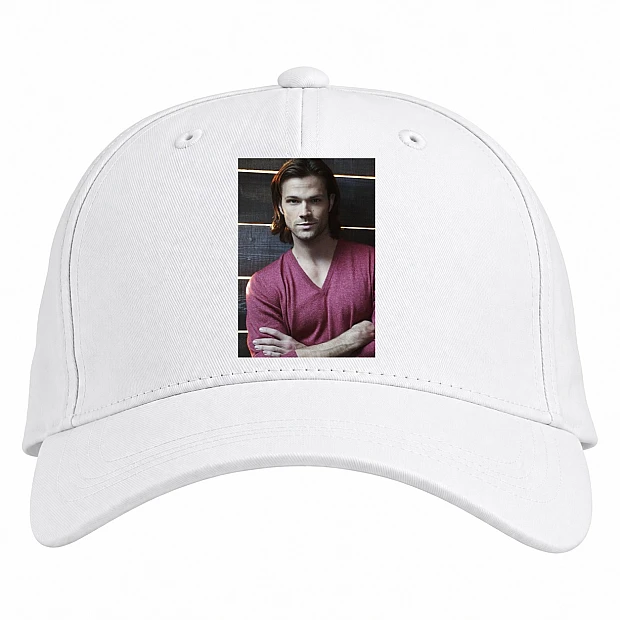 Baseball cap with Print Supernatural Sam - white