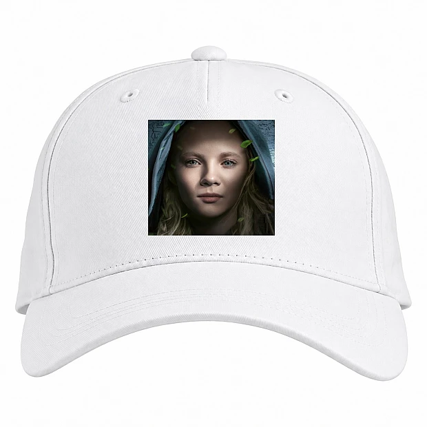 Baseball cap with Print The Witcher Ciri Print Hero - white