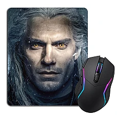 Mouse pad with print The Witcher Geralt Of Rivia Hero Print 2