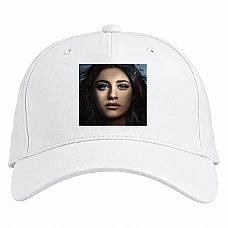 Baseball cap with Print The Witcher Yennefer Of Vengerberg 2 - white