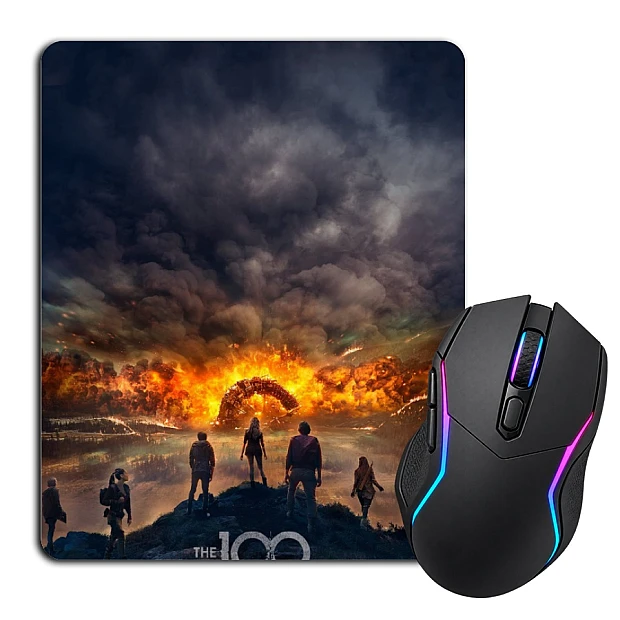 Mouse pad with print The 100 Print