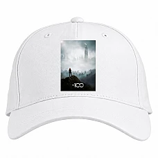 Baseball cap with Print The 100 Theme - white