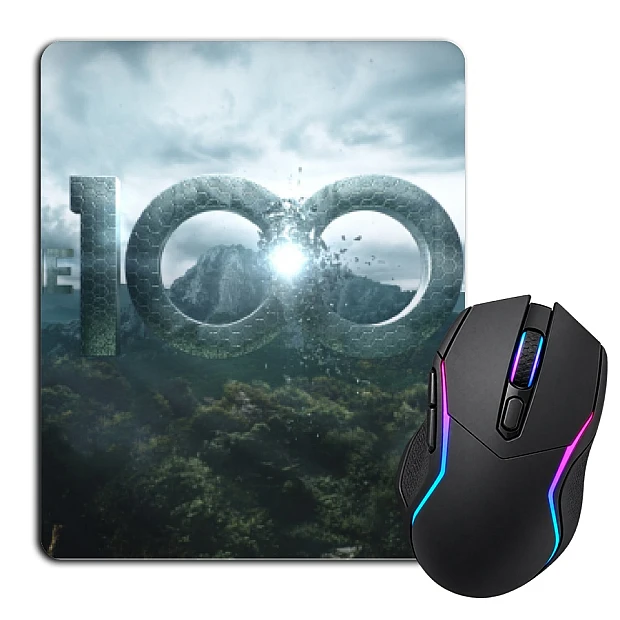 Mouse pad with print The 100 Logo