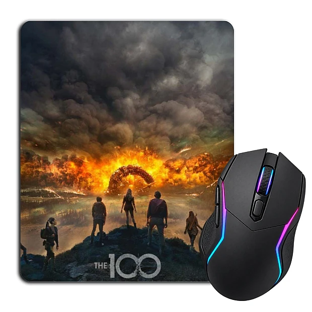 Mouse pad with print The 100 Print Theme