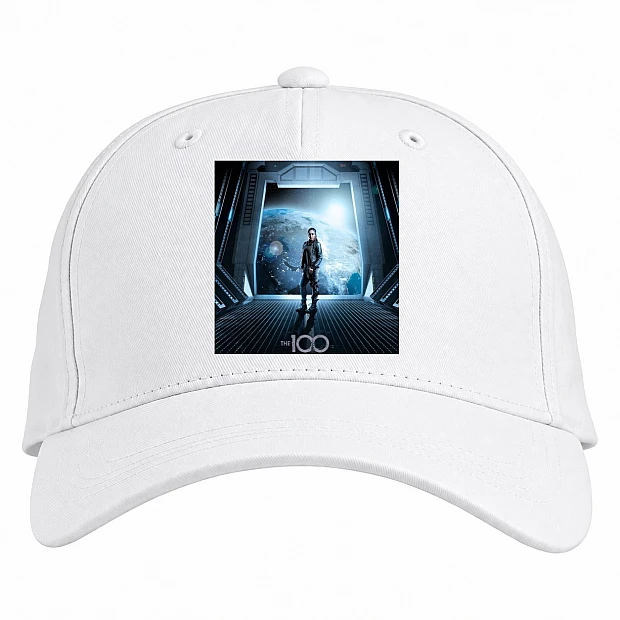 Baseball cap with Print The Raven 100 - white