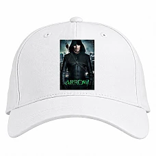 Baseball cap with Print Arrow Main Hero - white