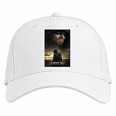Baseball cap with Print Arrow Main Hero Print - white