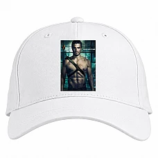 Baseball cap with Print Arrow Hero Theme Print - white