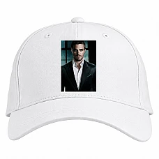 Baseball cap with Print Arrow Print Hero - white