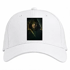 Baseball cap with Print Arrow Print Main Hero - white