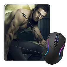 Mouse pad with print Arrow Strong Hero