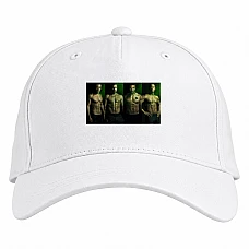 Baseball cap with Print Arrow Heroes - white