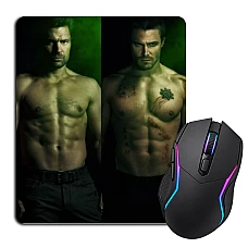 Mouse pad with print Arrow Heroes