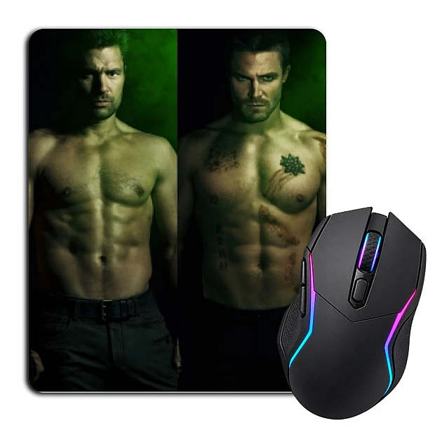 Mouse pad with print Arrow Heroes