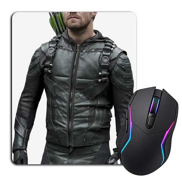 Mouse pad with print Arrow Theme Strong Hero