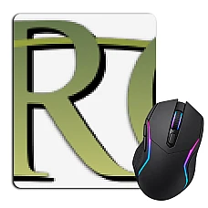 Mouse pad with print Arrow Logo