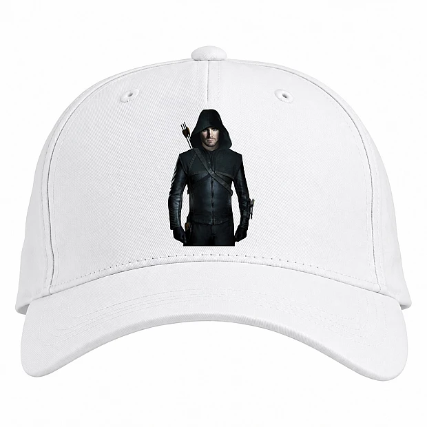 Baseball cap with Print Arrow Print Main Hero Theme - white