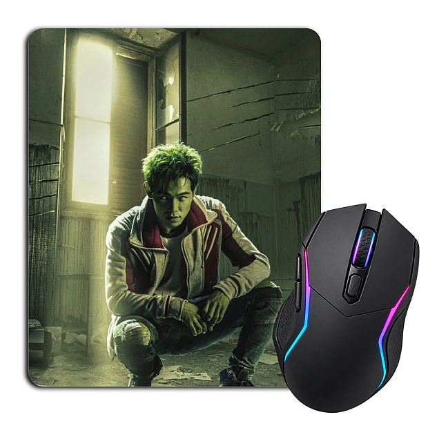 Mouse pad with print Titans Hero