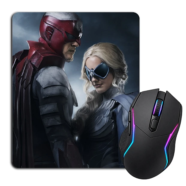 Mouse pad with print Titans Heroes