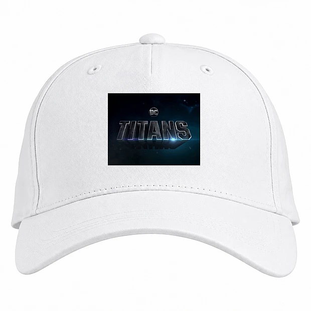 Baseball cap with Print Titans Logo - white