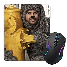 Mouse pad with print Wilfred Hero