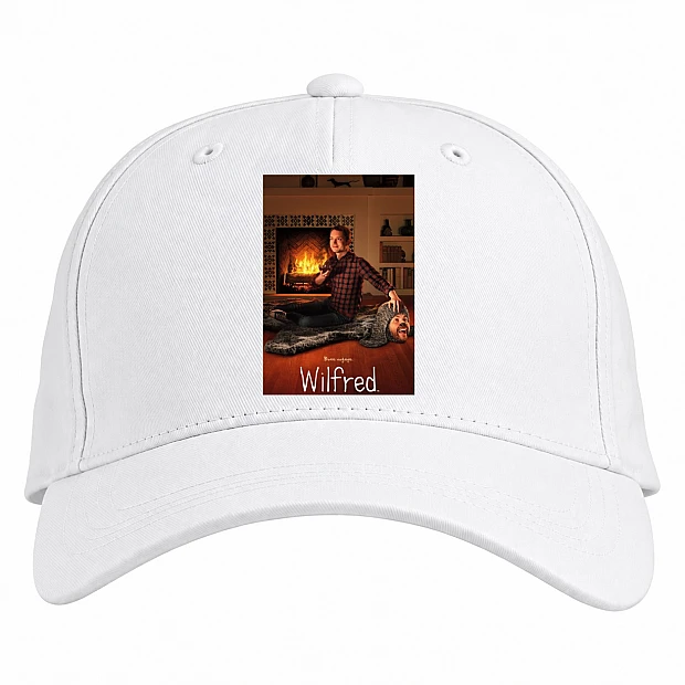 Baseball cap with Print Wilfred Main Theme - white