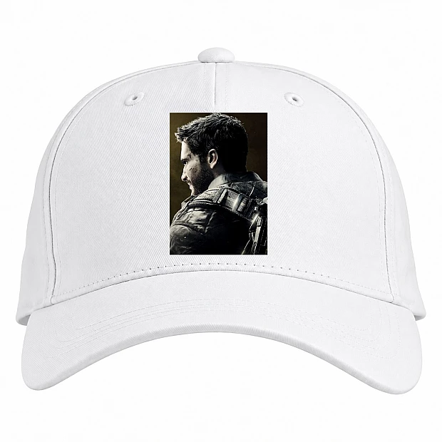 Baseball cap with Print Just Cause Main Hero Theme - white