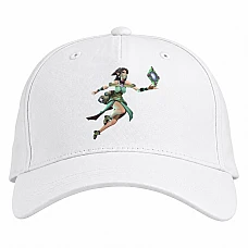 Baseball cap with Print Yin Paladins - white