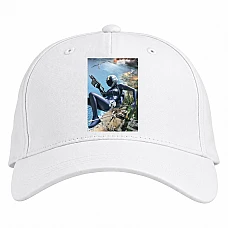 Baseball cap with Print Ring Of Elysium Hero - white