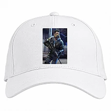 Baseball cap with Print Ring Of Elysium Hero Print - white