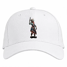 Baseball cap with Print Sea Of ​​Thieves Hero Print - white